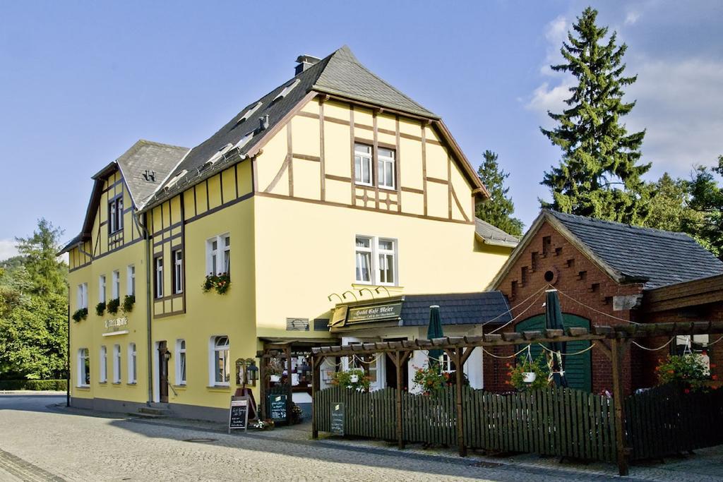 Land-Gut-Hotel Cafe Meier Kurort Oybin Exterior photo